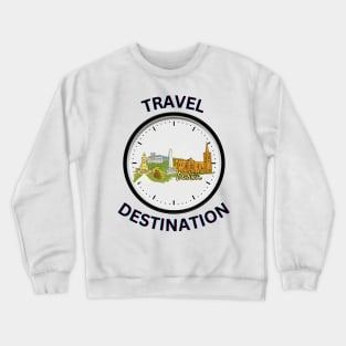 Travel to Dublin Crewneck Sweatshirt